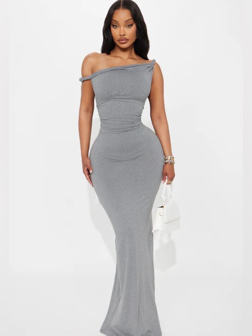 Off-Shoulder Maxi Dress